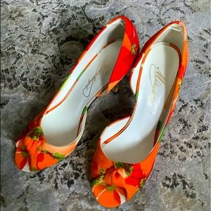 So cute colorful pumps 🧡❤️🤎